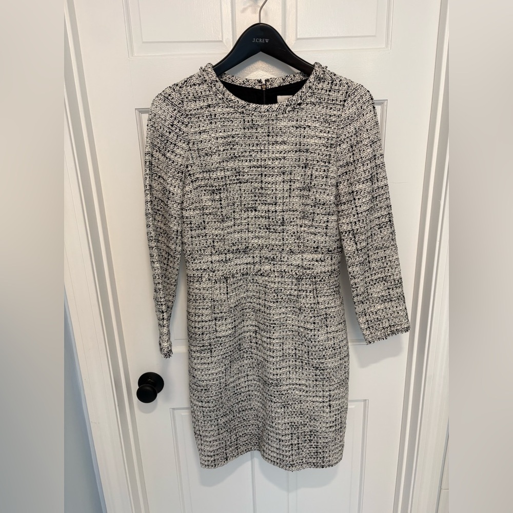 J. Crew Classic Tweed Dress